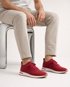 SOLANA MESH SLIP-ON SNEAKER - RED