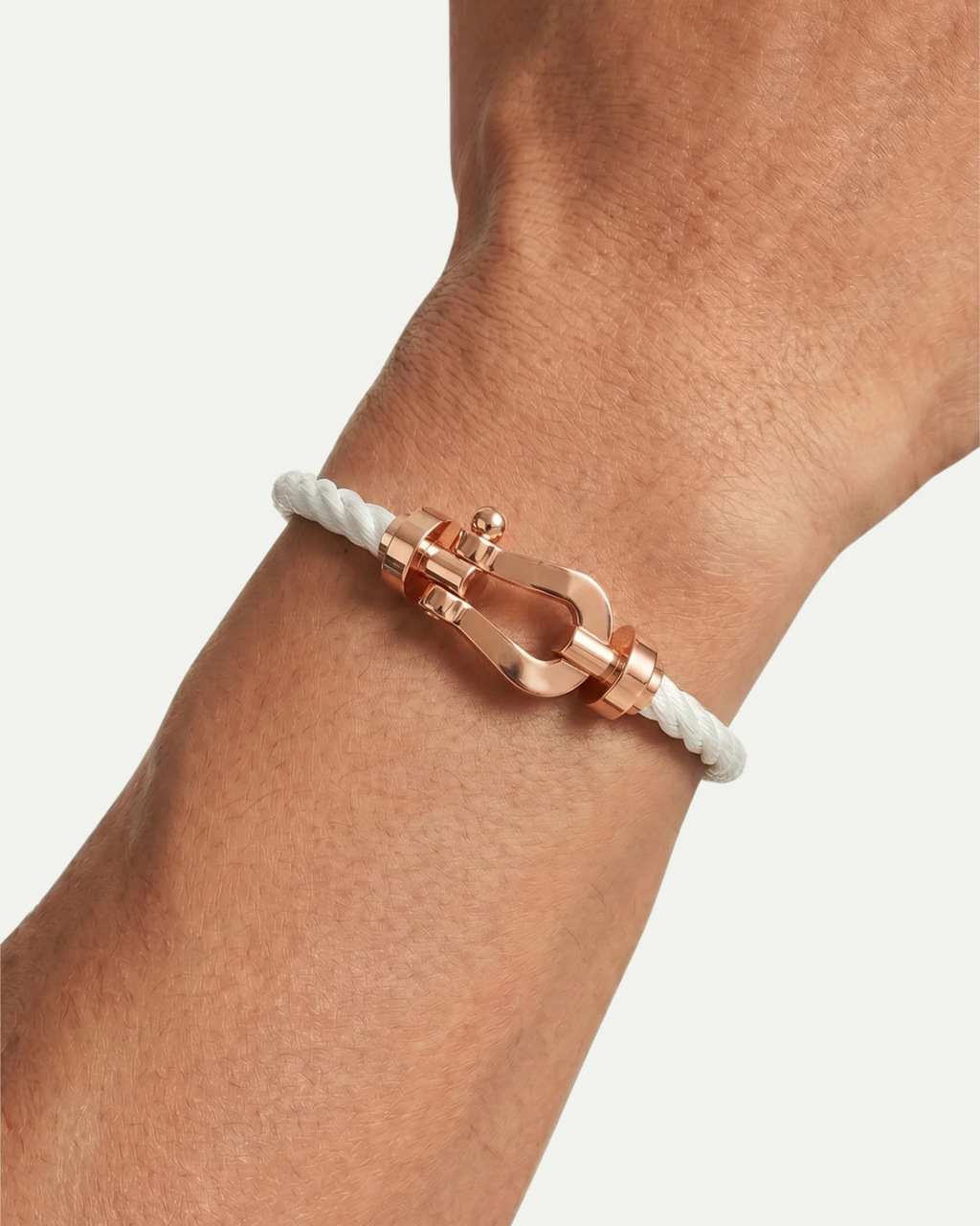 YACHT BRACELET - WHITE/ROSE GOLD