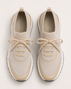 MONTERA MESH SLIP-ON SNEAKER - SAND