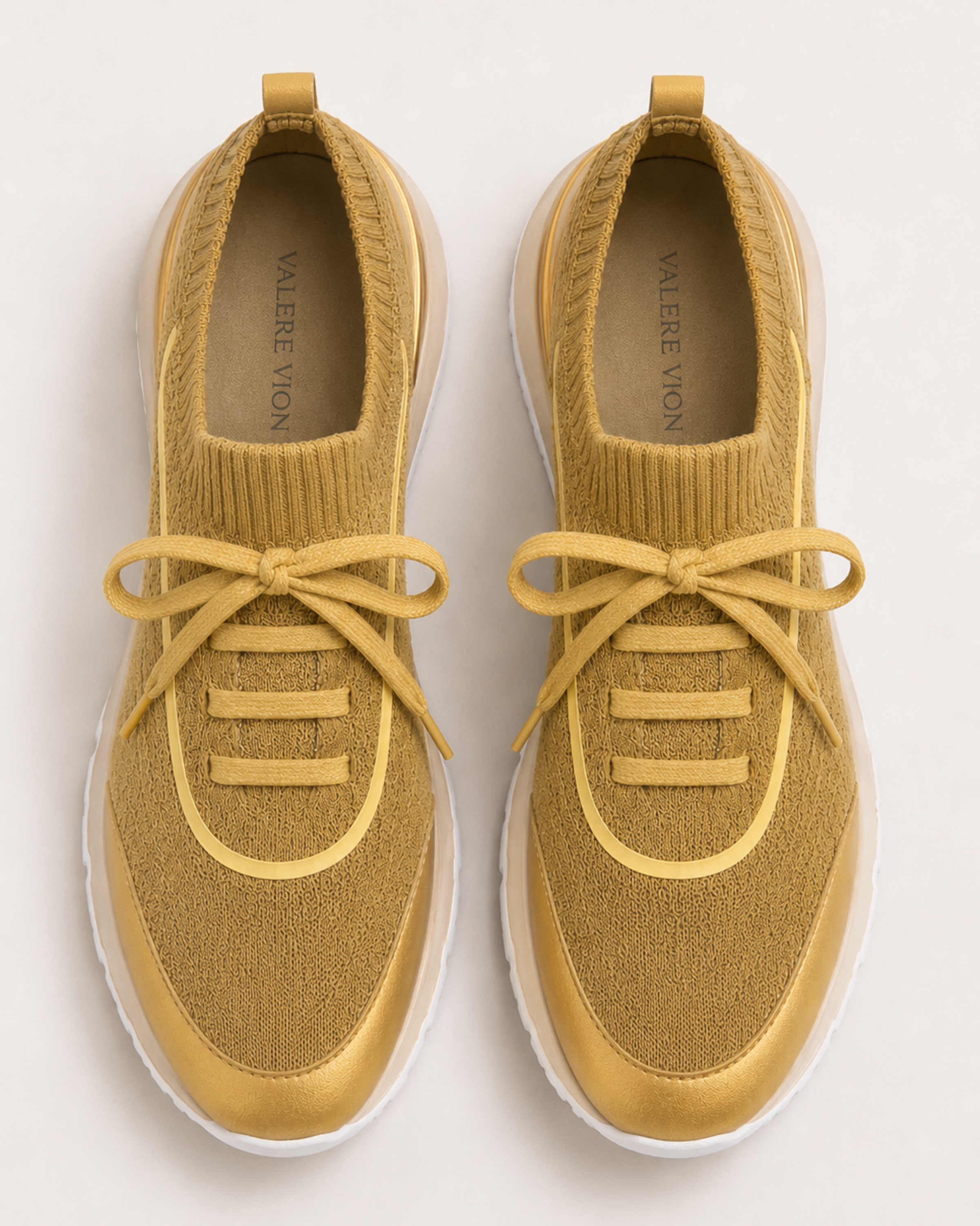 MONTERA MESH SLIP-ON SNEAKER - GOLD/YELLOW
