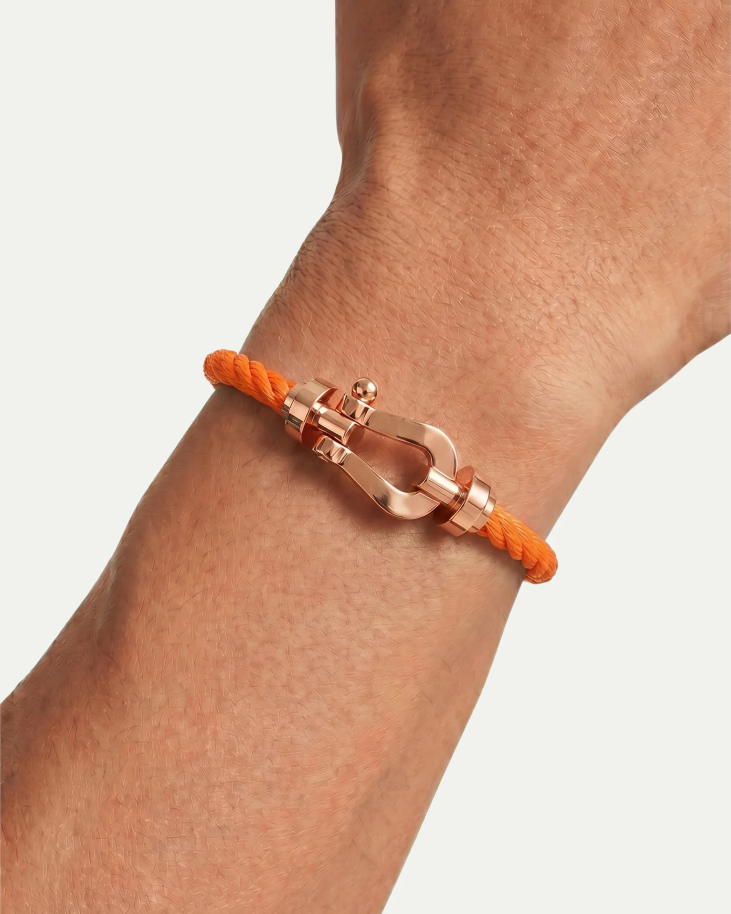 YACHT BRACELET - ORANGE/ROSE GOLD