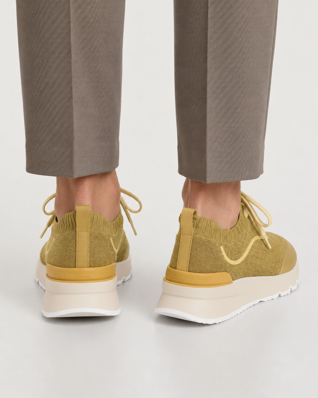 MONTERA MESH SLIP-ON SNEAKER - GOLD/YELLOW