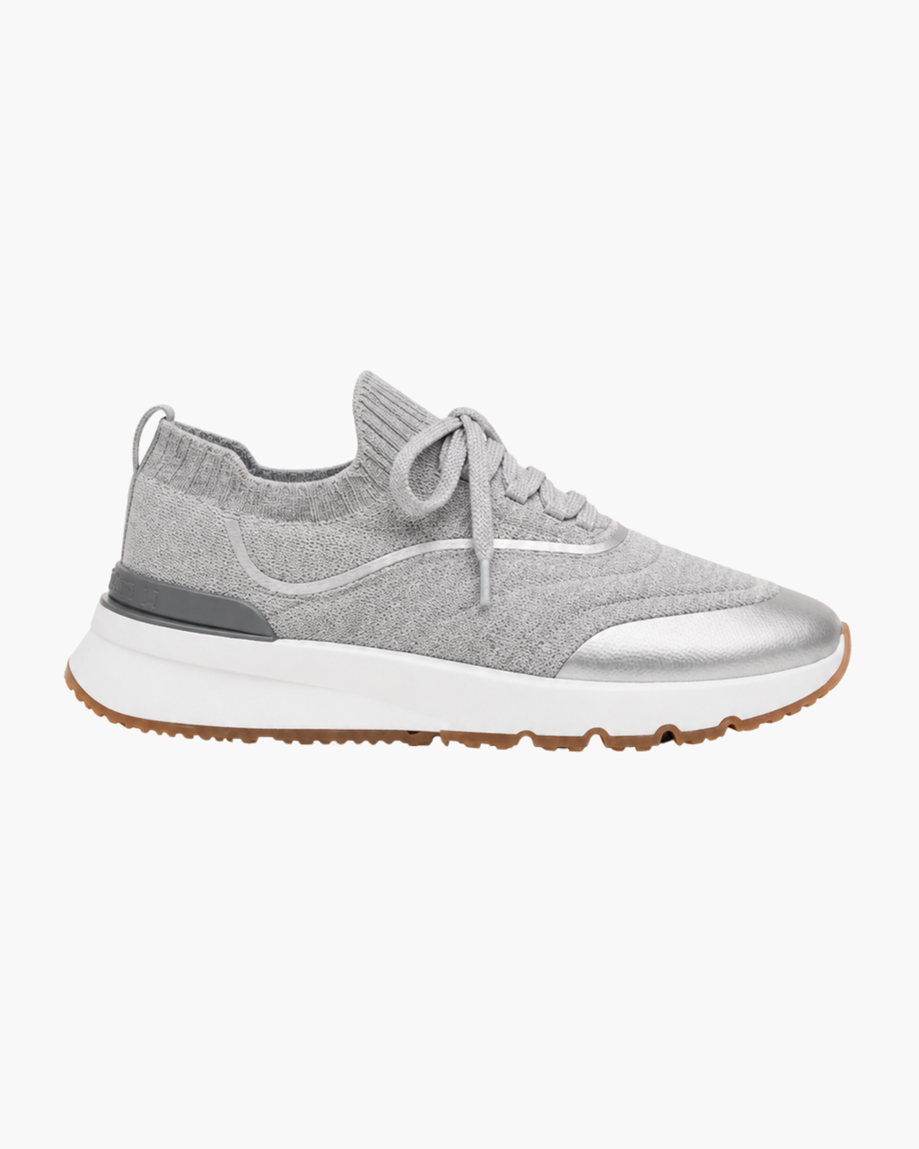 MONTERA MESH SLIP-ON SNEAKER - SILVER
