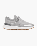 MONTERA MESH SLIP-ON SNEAKER - SILVER