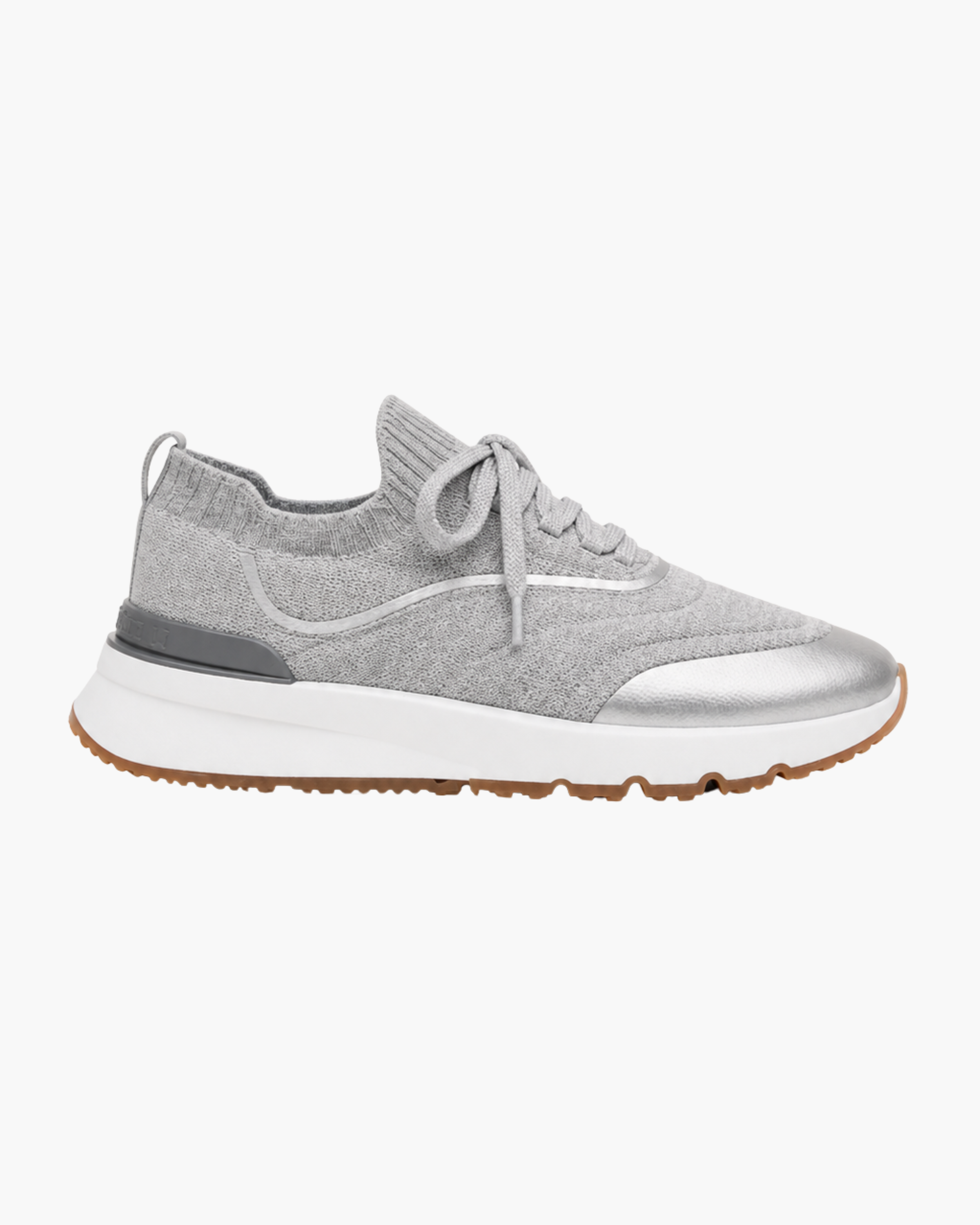 MONTERA MESH SLIP-ON SNEAKER - SILVER