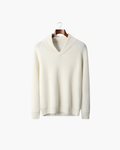 CASHMERE SHAWL COLLAR SWEATER
