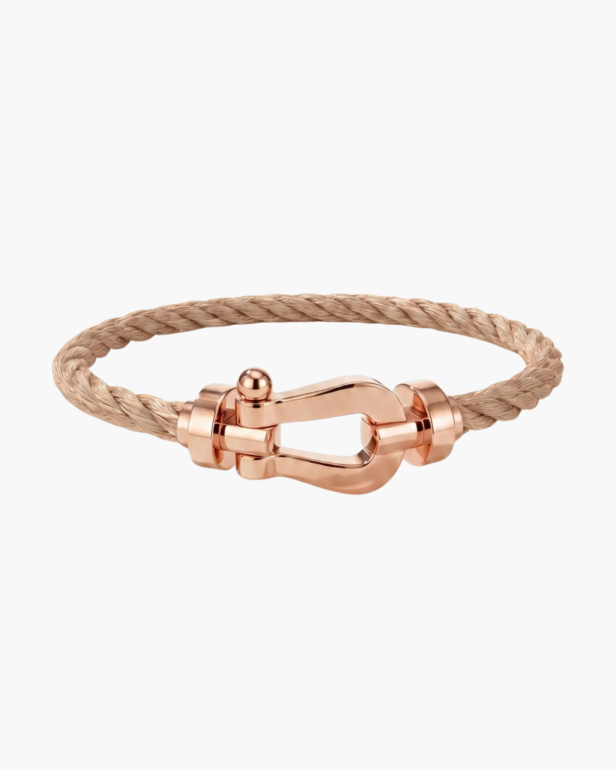 YACHT BRACELET - SAND/ROSE GOLD