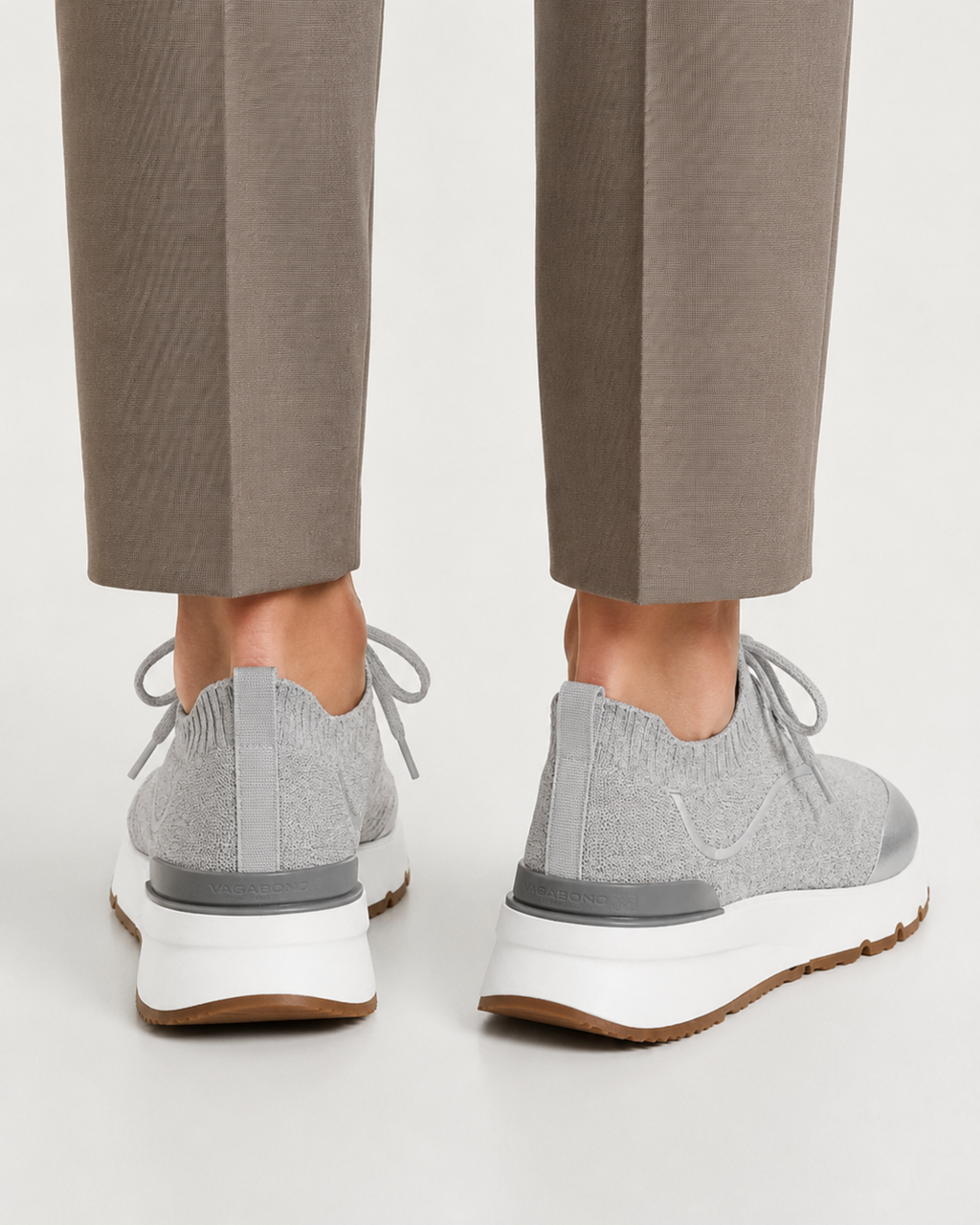 MONTERA MESH SLIP-ON SNEAKER - SILVER