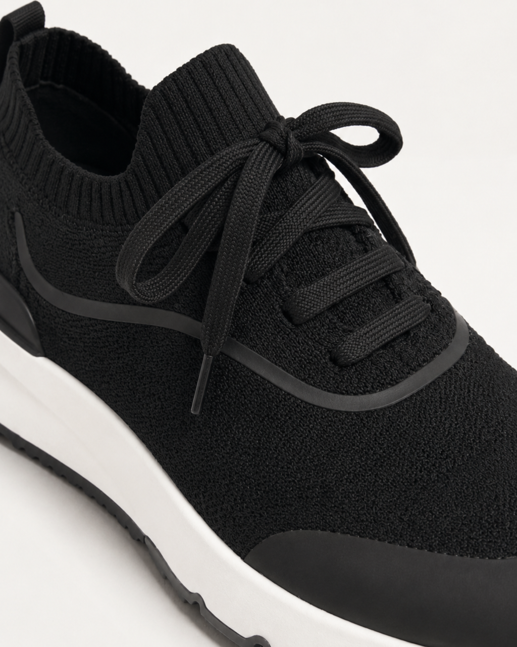 MONTERA MESH SLIP-ON SNEAKER - BLACK