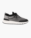 MONTERA MESH SLIP-ON SNEAKER - BLACK/WHITE
