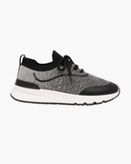 MONTERA MESH SLIP-ON SNEAKER - BLACK/WHITE