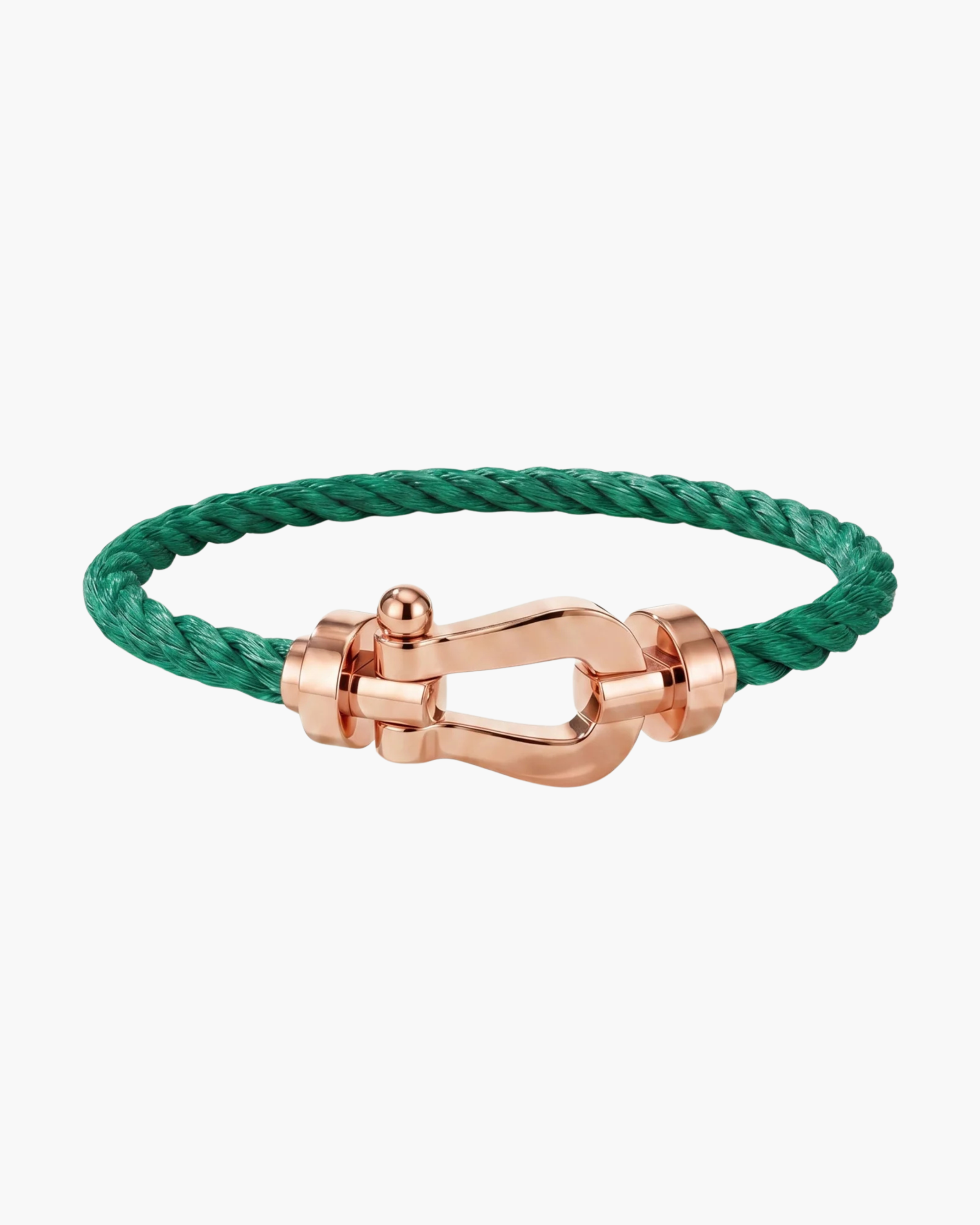 YACHT BRACELET - GREEN/ROSE GOLD