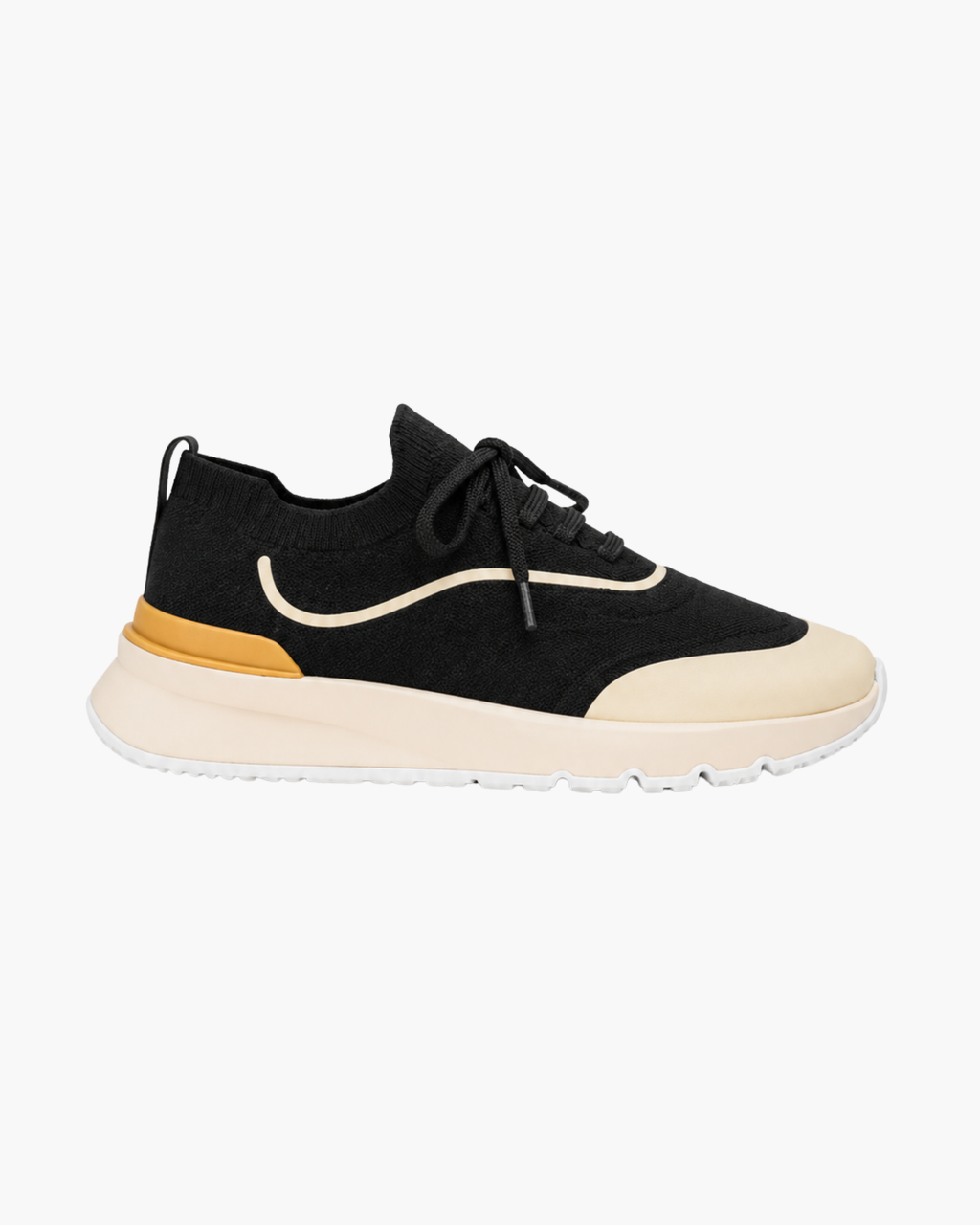 MONTERA MESH SLIP-ON SNEAKER - BLACK/SAND