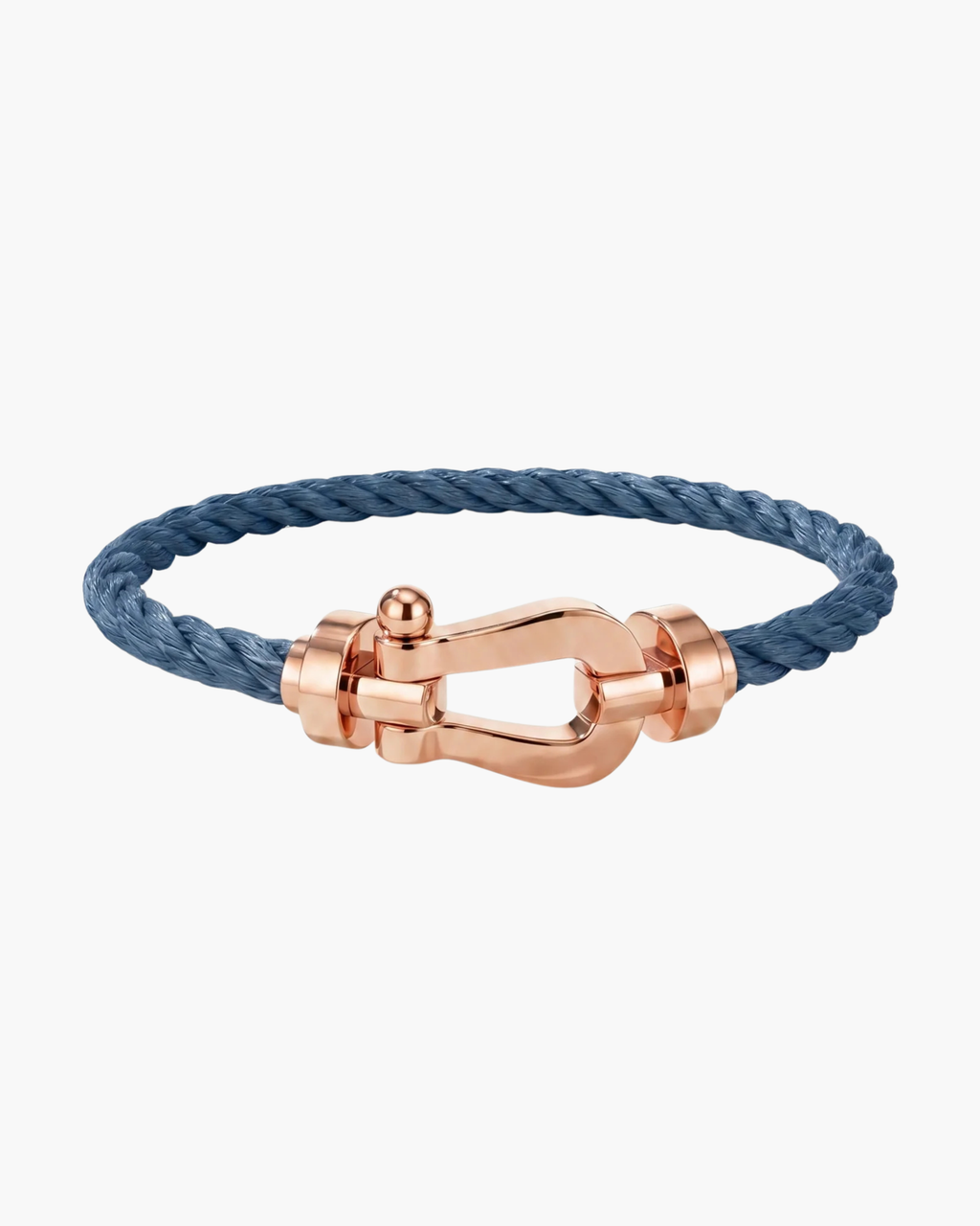 YACHT BRACELET - NAVY/ROSE GOLD