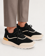 MONTERA MESH SLIP-ON SNEAKER - BLACK/SAND